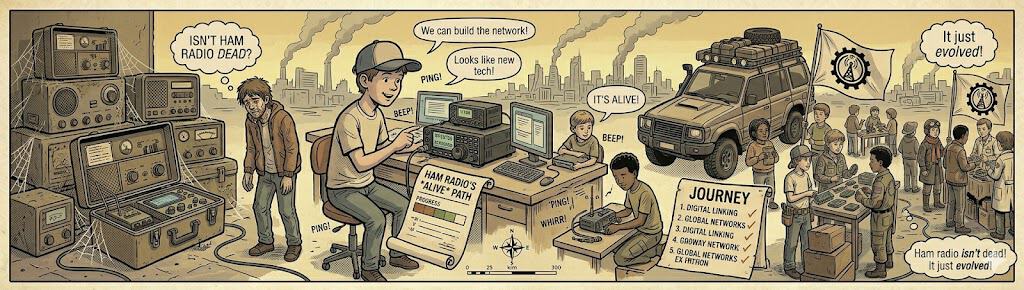 Read more about the article Isn’t ham radio dead?
